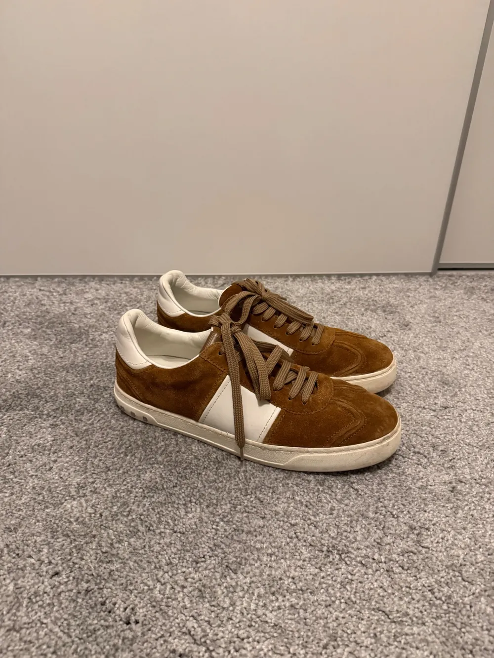 Valentino Suede Low-Top Sneaker