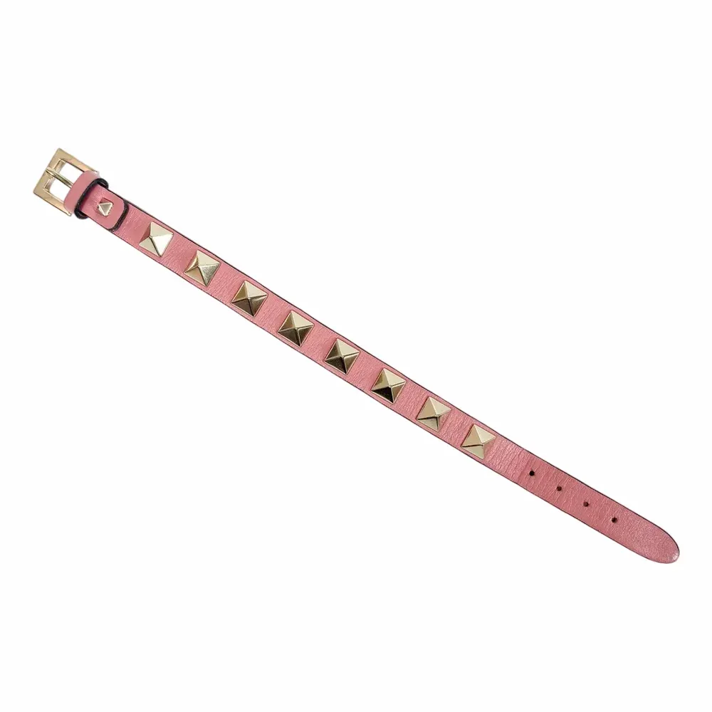 VALENTINO Rockstud Leather Bracelet