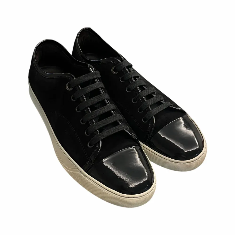Lanvin DBB1 Patent Cap Toe Sneaker