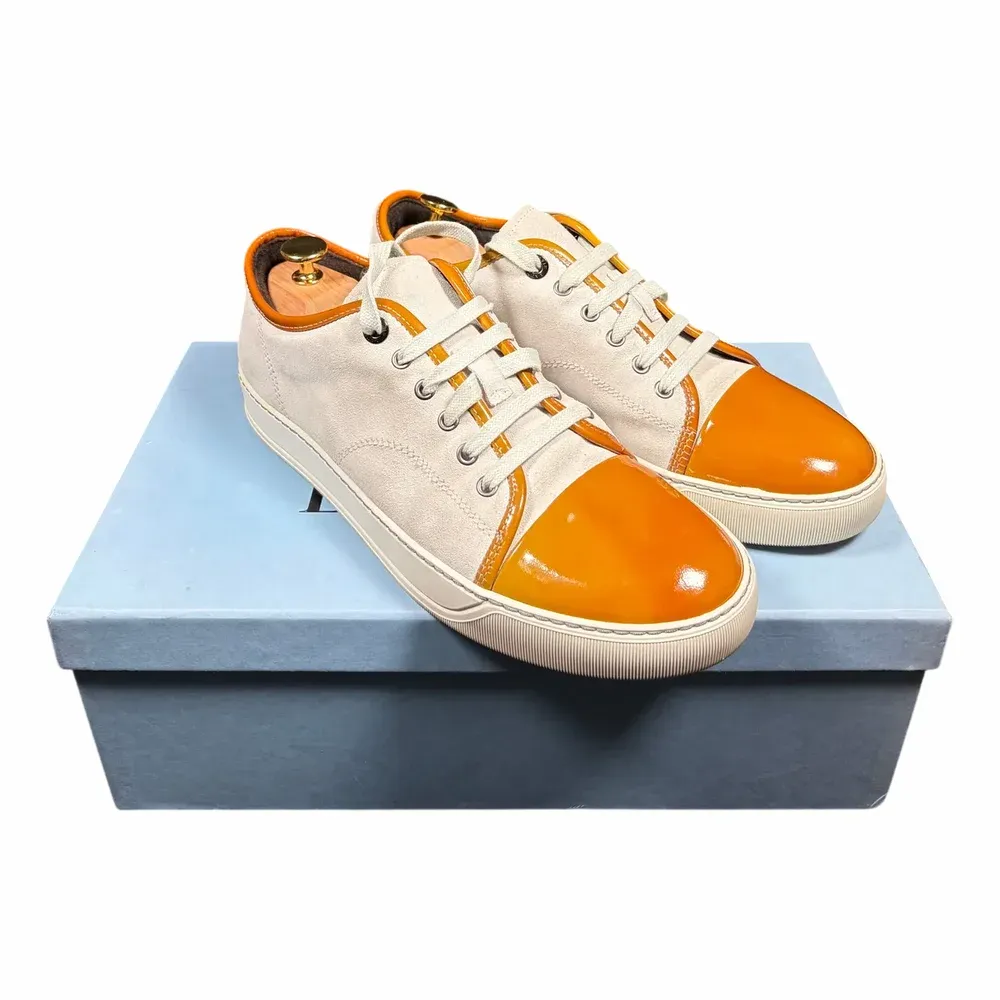 LANVIN DBB1 Cap-Toe Sneaker