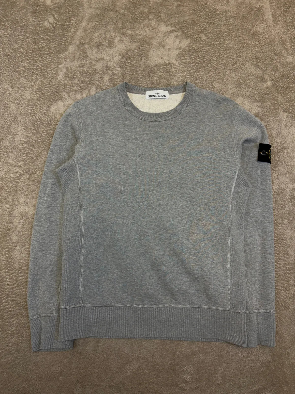 STONE ISLAND 6100060 Garment Dyed Cotton Sweatshirt