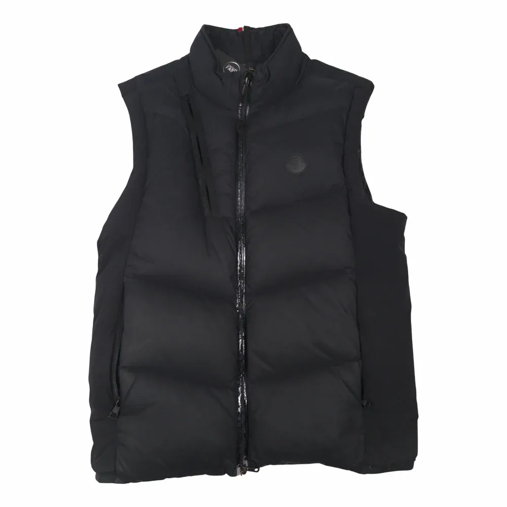 MONCLER Guersac Diagonal-Quilted Hooded Down Vest