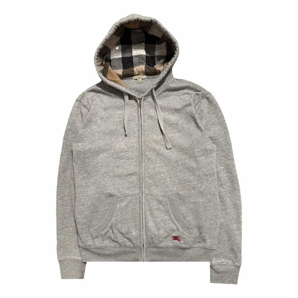 BURBERRY Monogram Zip-Up Hoodie