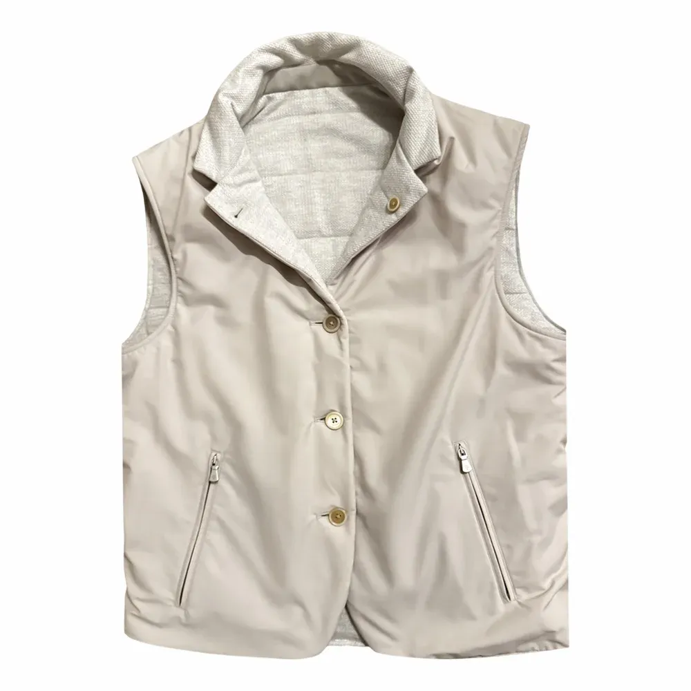 LORO PIANA Bonded Hooded Quilted Gilet