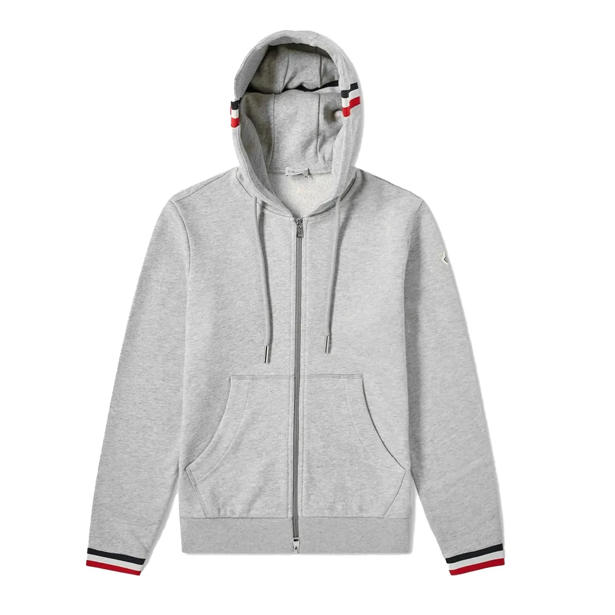 MONCLER Tricolor Zip Hoodie
