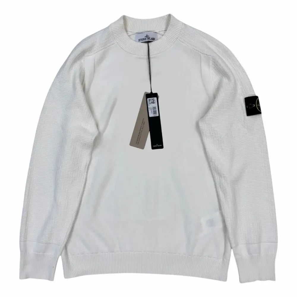 STONE ISLAND 536B4 Organic Cotton Crewneck Knit