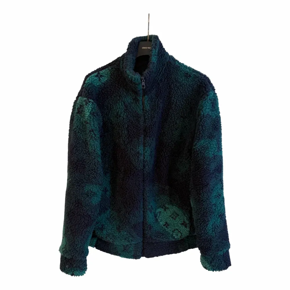 LOUIS VUITTON Monogram Fleece Blouson Jacket