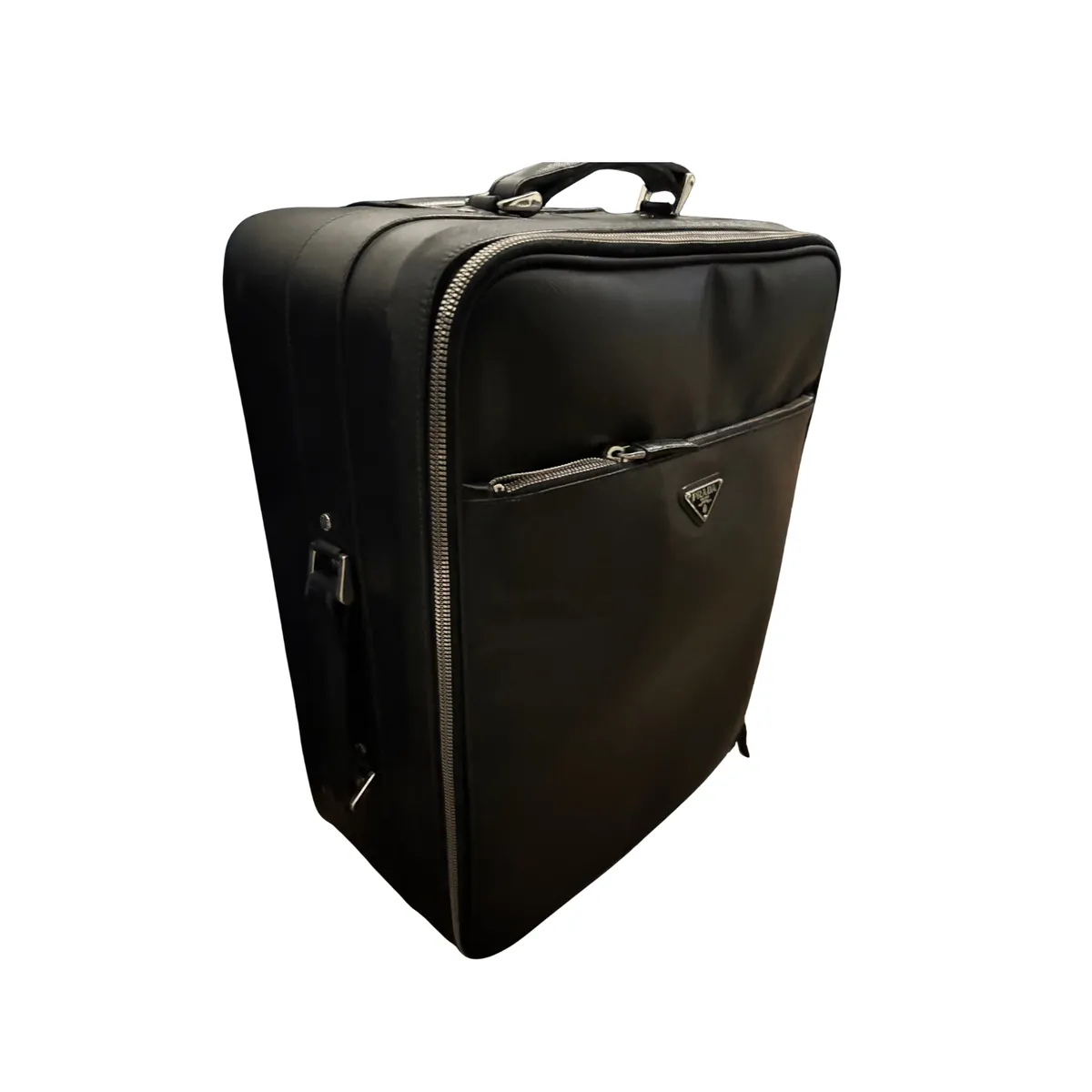 PRADA Tessuto Saffiano Trolley Luggage
